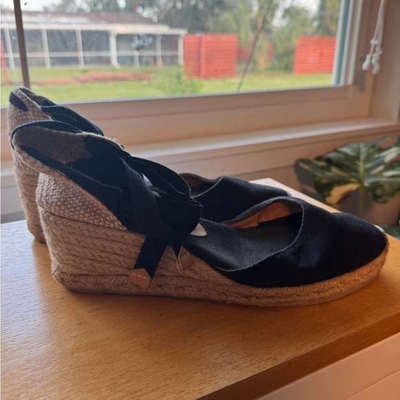 Black Casteñer espadrille wedges Size 40 - Picture 3 of 6